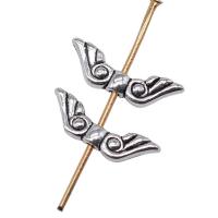 Zinc Alloy Jewelry Beads Angel Wing plated DIY Sold By PC