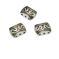 Zinc Alloy Jewelry Beads plated DIY &  silver color Sold By PC