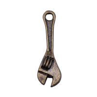 Zinc Alloy Pendants Wrench plated vintage & Unisex nickel lead & cadmium free Sold By PC