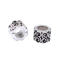Zinc Alloy Jewelry Beads Column plated vintage & DIY nickel lead & cadmium free Sold By PC