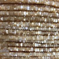 Trochus Shell Beads Flat Round DIY Sold Per 14.96 Inch Strand