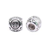 Zinc Alloy Jewelry Beads antique silver color plated vintage & DIY nickel lead & cadmium free Sold By PC