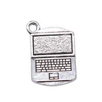 Zinc Alloy Pendants Computer plated silver color Sold By PC