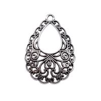 Zinc Alloy Hollow Pendants plated silver color Sold By PC
