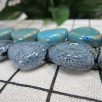 Glasierte Porzellan Perlen, glaciert, DIY & verschiedene Stile für Wahl, keine, ca. 100PCs/Tasche, verkauft von Tasche