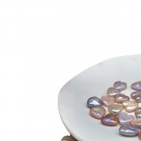 Přírodní sladkovodní perly perlí, Sladkovodní Pearl, Srdce, DIY, 13-14mm, Prodáno By PC