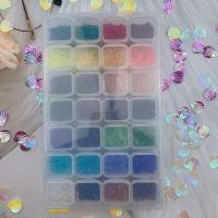Bicone Crystal Beads Glass Beads Rhombus DIY mixed colors 4mm Approx Sold By Box