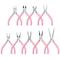 Jewelry Plier Zinc Alloy silver color plated pink Sold By PC