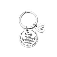 Stainless Steel Key Clasp 304 Stainless Steel polished Unisex Sold By PC