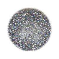 Colour Lined Glass Seed Beads Glass Beads Round plated DIY 2mm Sold By Bag