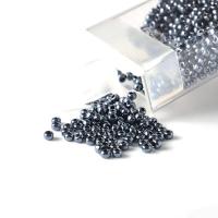 Pläterad Glass Seed Beads, Glaspärlor, Rund, plated, DIY, fler färger för val, 2mm, 30G/Bag, Säljs av Bag