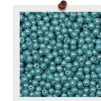 Tanjur Staklene Sjeme perle, Staklene perle, Krug, pozlaćen, možete DIY, više boja za izbor, 4mm, 44Torbe/Lot, Prodano By Lot