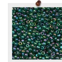 Tanjur Staklene Sjeme perle, Staklene perle, Krug, pozlaćen, možete DIY, više boja za izbor, 4mm