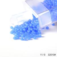 Átlátszó üveg Seed Beads, Üveggyöngyök, Kerek, DIY, több színt a választás, nikkel, ólom és kadmium mentes, 2mm, Által értékesített Box