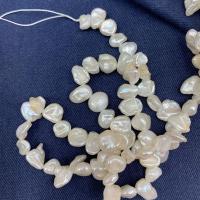 Keishi kultivované sladkovodní perle, Sladkovodní Pearl, DIY, bílý, 5-6mm, Prodáno za 15.35 inch Strand