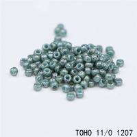 Pläterad Glass Seed Beads, Seedbead, Rund, plated, DIY, fler färger för val, nickel, bly och kadmium gratis, 2mm, 100G/Bag, Säljs av Bag