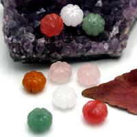 Perles de pierres précieuses mixtes, pierre gemme, Citrouille, DIY & différents matériaux pour le choix & unisexe, plus de couleurs à choisir, 14x8mm, Vendu par PC