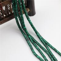 Natural Malachite Beads Flat Round polished fashion jewelry & DIY Sold Per Approx 15.35 Inch Strand