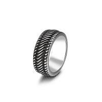 خاتم إصبع الفولاذ المقاوم للصدأ, 316L الفولاذ المقاوم للصدأ, مجوهرات الموضة & حجم مختلفة للاختيار & للرجل, اللون الأصلي, 11mm, تباع بواسطة PC