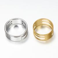 acier inoxydable 303 Anneau de saut anneau anneau doigt anneau, beignet, Placage galvanique, DIY, plus de couleurs à choisir, 9mm, Diamètre intérieur:Environ 18mm, Vendu par sac