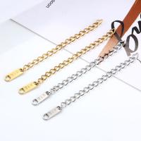 Stainless Steel Extender Chain, 304 Stainless Steel, Vacuum Ion Plating, polished & DIY, more colors for choice, 60mm, 5PCs/Bag, Sold By Bag