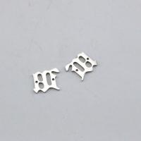 Stainless Steel Connector 304 Stainless Steel machine polished fashion jewelry & DIY & Unisex original color Sold By PC