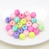 Acrylic Jewelry Beads printing DIY Sold By Bag