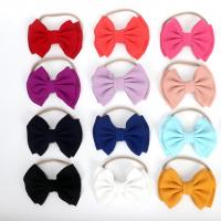 Polyester Headband with Spandex Bowknot cute & for children Sold By PC