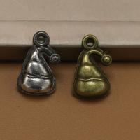 Zinc Alloy Christmas Pendants Hat plated fashion jewelry nickel lead & cadmium free Sold By Bag