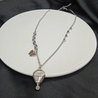 Stainless Steel Jewelry Necklace 314 Stainless Steel Hot Balloon fashion jewelry & Unisex Length Approx 16.5 Inch Sold By PC