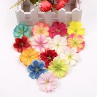 Fashion Dekoration Blomster, Klud, Blomme blomstre, håndlavet, du kan DIY, flere farver til valg, 45mm, Solgt af PC