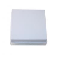 Earring Box Plastic Square portable & dustproof white Sold By PC