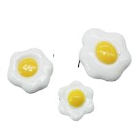 Mobile Phone DIY Decoration Resin egg hand drawing white Sold By PC