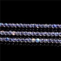 Natural Moonstone Beads Round DIY & faceted Sold By PC
