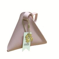 Fashion Gift Bag, PU, Driehoek, meer kleuren voor de keuze, 100x100mm, Verkocht door PC