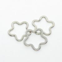 Zinc Alloy Keychain Cable Ring DIY nickel lead & cadmium free 33mm Sold By PC