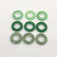 Colgante de Calcedonia Verde , Jade, Donut, unisexo, más colores para la opción, 20mm, Vendido por UD