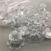 Plastic Beads injection moulding DIY clear Sold By Bag