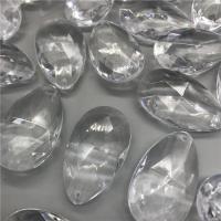 Acrylic Pendants Teardrop injection moulding DIY & faceted Approx Sold By Bag