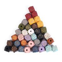 Schima Superba Beads Carved DIY mixed colors 10mm Sold By PC