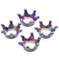 Zinc Alloy Crown Pendants plated Unisex multi-colored Length 50 cm Sold By PC