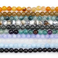 Agat pärlor, DIY & fasetterad, fler färger för val, 8mm, Ca 48PC/Strand, Säljs av Strand