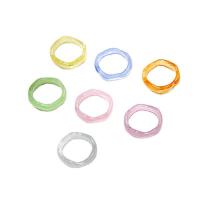 Ring Finger żywicy, żywica, dla kobiety, dostępnych więcej kolorów, 19mm, sprzedane przez PC
