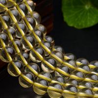 Perles Citrine naturelles, perles de citrine, DIY & normes différentes pour le choix, 36.5-40cm, Vendu par brin