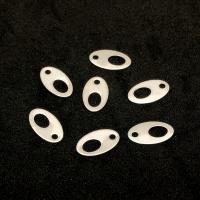 304 Stainless Steel Chain Tab Flat Round fashion jewelry & DIY & machine polishing original color Sold By PC