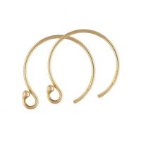 Gold Filled Earring Hook 14K gold-filled DIY nickel lead & cadmium free Sold By Pair