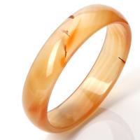 Red Agate Bangle for woman reddish orange Sold By PC