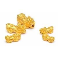 Brass Jewelry Beads Fabulous Wild Beast high quality plated DIY golden Sold By PC