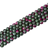 Rubi em Zoisite grânulos, miçangas, DIY, cores misturadas, vendido para Aprox 38 cm Strand