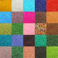 Παγωμένο γυαλί Χάντρες Seed, Seedbead, Γύρος, DIY & παγωμένος, περισσότερα χρώματα για την επιλογή, 3mm, Περίπου 700PCs/τσάντα, Sold Με τσάντα